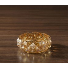 Melys Gold Büyük Cam & Yuvarlak Küllük