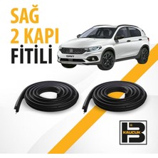 B&M Kauçuk Fiat Egea Cross Hatchback Sağ Ön ve Arka Kapı Fitili BM00269