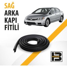 B&M Kauçuk Honda Civic (2011-2017) Sağ Arka Kapı Fitili BM00047