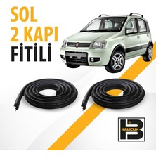 B&M Kauçuk Fiat Panda (2003-2011) Sol Ön ve Arka Kapı Fitili BM00173