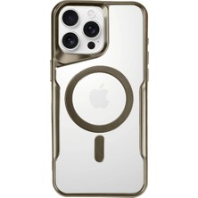 Bilfold 16 Pro Max Kılıf Boyi Magsafe Kapak - Çöl Titanyum