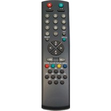 Tv Kumanda Vestel 2040 Black L Serisi Siyah Yazısız