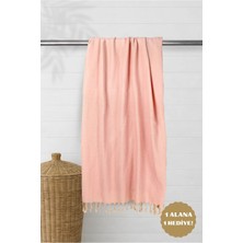 Ellia Soft Plaj Soft %100 Pamuk Peştemal Plaj ve Banyo Havlusu Hafif Nefes Alan Lüks Dokuma 100X185 cm