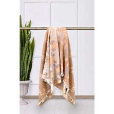 Ellia Soft Müslin Peştamal Havlu %100 Pamuk Plaj Havlusu Yumuşak Doku Banyo Havlusu 90X170 cm