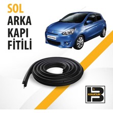 B&M Kauçuk Mitsubishi Spacestar (2013-2018) Sol Arka Kapı Fitili BM00068
