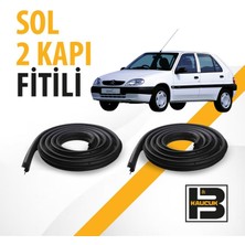 B&M Kauçuk Citroen Saxo Sol Ön ve Arka Kapı Fitili BM00410