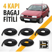 B&M Kauçuk Volkswagen Golf 3.nesil 4 Kapı + Bagaj Fitili BM00006