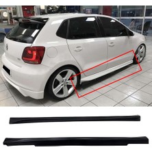 MKG Otomotiv Vw Polo Mk5 Aero Yan Marşpiyel Seti Mat Siyah Plastik 2 Adet 2009-2017