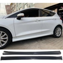MKG Otomotiv Ford Fiesta Mk7 Yan Marşpiyel Seti Mat Siyah Plastik 2 Adet 2018-2025