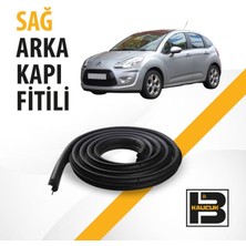 B&M Kauçuk Citroen C3 (2.nesil) Sağ Arka Kapı Fitili BM00481