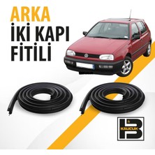 B&M Kauçuk Volkswagen Golf 3.nesil Arka Iki Kapı Fitili BM00010