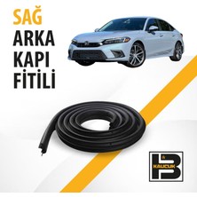 B&M Kauçuk Honda Civic (2022-2025) Sağ Arka Kapı Fitili BM00025