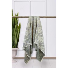 Ellia Soft Müslin Peştamal Havlu %100 Pamuk Plaj Havlusu Yumuşak Doku Banyo Havlusu 90X170 cm