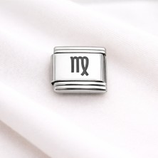 Novis Liora Çelik Charm Başak Burcu | Paslanmaz Çelik Bileklik Charmı | Burç Temalı Şık Takı