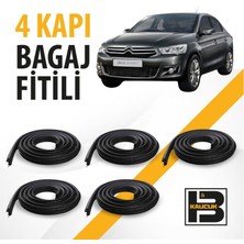 B&M Kauçuk Citroen C-Elysee 4 Kapı + Bagaj Fitili BM00451