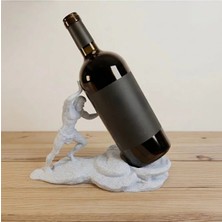 Atlas Serisi Dekoratif Heykel Şarap Sunum Standı