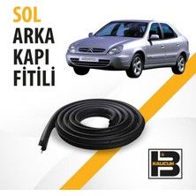 B&M Kauçuk Citroen Xsara (2002-2009) Sol Arka Kapı Fitili BM00425
