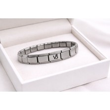 Novis Liora Çelik Bileklik Oğlak Burcu | Paslanmaz Çelik Burç Bilekliği | Şık ve Dayanıklı Takı