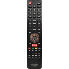 Turn LCD LED Kumanda Hisense Netflix Youtube Hismart Tuşlu Orjinal