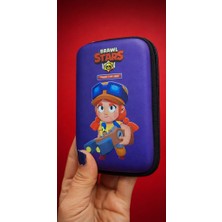 Pokemon ve Brawl Stars Cüzdanlı Gold Cards Kart 10X13 cm Cüzdanda