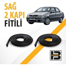 B&M Kauçuk Fiat Albea Sağ Ön ve Arka Kapı Fitili BM00393