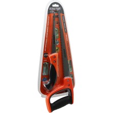 TeknoKapsül 2 Pcs Alçıpan Testere Set Profesyonel 7 Inç- 170MM - 12 Inç- 300MM Çelik - Ergonomik Sap