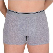 6'lı Berrak Erkek Likralı Pamuklu Boxer Karışık Renk - 1097