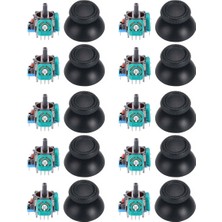 Ps5 Analog Motor ve Topuz Seti 10+10 Playstation 5 Tamir Ps5 Motor Kol Tamir Seti Yedek Parça