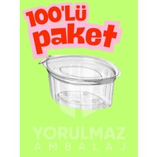 Yorulmaz Ambalaj 💸 Ekonomik 30 cc Kapaklı Sos Kabı 100’LÜ – Gıda Uyumlu Sızdırmaz Sosluk