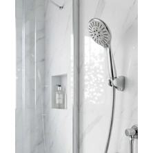 TeknoKapsül Çok Fonksiyonlu El Duşu Duş Hortumu Seti Mafsallı Tutacak Dayanıklı Hortum