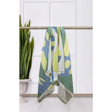 Ellia Soft Müslin Peştamal Havlu %100 Pamuk Plaj Havlusu Yumuşak Doku Banyo Havlusu 90X170 cm