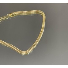 Wind Silver 925 Ayar Gümüş Gold Bileklik