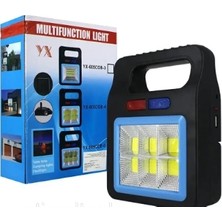 TeknoKapsül Polizei P-605-6 Çakarlı Güçlü Fener Işıldak