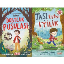 Gülce Kitap Dostluk Pusulası - Peygamberimin Sav Izinde ve Taşı Eriten Iyilik (Yavuz Öztoprak)