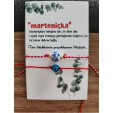 Home Marteniçka Seramik ve Nazar Boncuklu İkili Bileklik