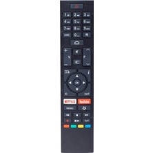 LCD LED Kumanda Vestel 43157 RC43157 CT-8557 H0369 Netflix Youtube Play Tuşlu Yazısız