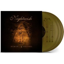 Plak Çalar Nightwish – Human. :||: Nature. (Solid Gold Vinyl) (3LP) Plak - (Sıfır - Kapalı Ambalaj)