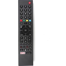 OEM LCD LED Kumanda Arçelik Beko Grundıg 3D Guıde Netflix My Medıa Tuşlu (HY8006)
