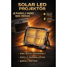 Lumixa Enerji 200 Watt Solar LED 4 Farklı Işık Modu (Güneş Işığı Ile Şarj) LED