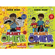 Gülce Kitap Beklenmedik Süper Dedektifler - Planet Ömer 2 ve Olağanüstü Kurtarma Görevi - Planet Ömer 3 (Zanib Mian)