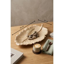 Layer One Yaprak Tasarım Dekoratif Tabak