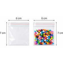  kilitli torba 6 * 7 cm 100 adet