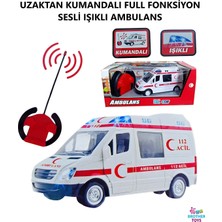 Brother Toys Uzaktan Kumandalı Full Fonksiyon Ambulans Işıklı 17 cm
