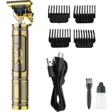 TeknoKapsül PS-033 Çelik Kasa Profesyonel T-Bıçak Saç Sakal Çizim Tıraş Makinesi