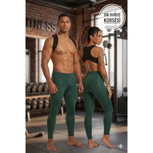 Baffhome Premium Çapraz Dik Duruş Korsesi - Ayarlanabilir Sırt ve Omuz Postür Düzeltici - Kamburluk Önleyici