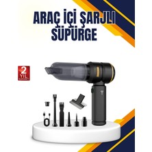 TeknoKapsül 15000 Pa Emiş Gücü Hava Üfleme Özellikli Şarjlı Süpürge