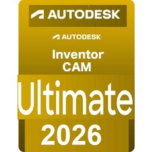 Autodesk Inventor Cam Ultimate 2026 (Windows) - 1 Pc 2 Yıl Autodesk Key + Kurulum Hizmeti