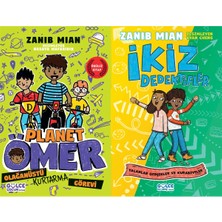Gülce Kitap Olağanüstü Kurtarma Görevi - Planet Ömer 3 ve Yalanlar Gerçekler ve Kurabiyeler Ikiz Dedektifler (Zanib Mian)