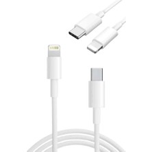 TeknoKapsül Type-C Ligtning 30W Ios Şarj Kablosu Hızlı Şarj Kablosu