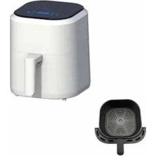 TeknoKapsül Hava Fritözü 4l Airfryer Pratik Uzun Ömürlü Yağsız Pişirme Taşınabilir